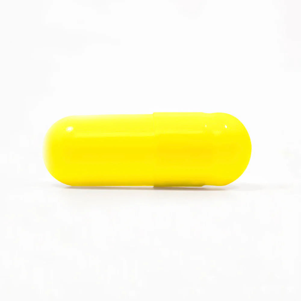 "00" Gelatin Capsule Yellow/Yellow